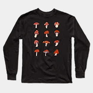 Mushrooms Long Sleeve T-Shirt